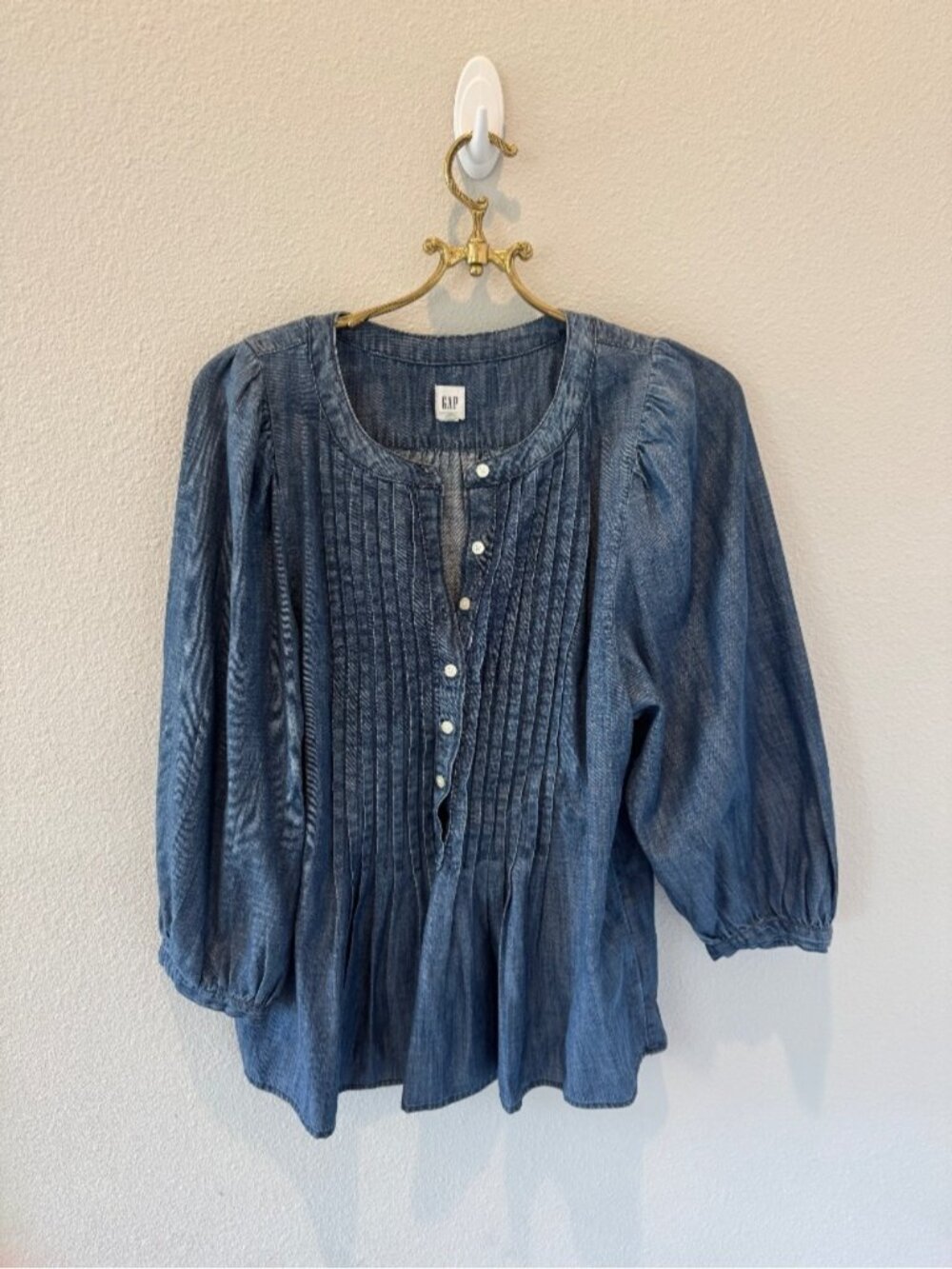 GAP denim blouse